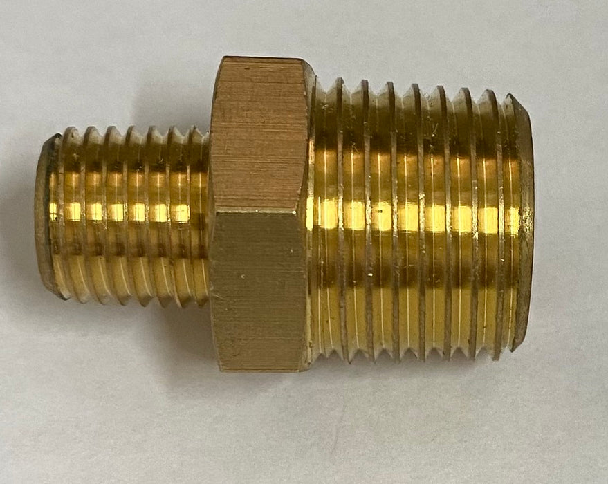 1/4" - 1/2" Brass Connector