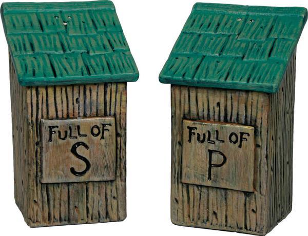 Salt and Pepper Set - Outhouse