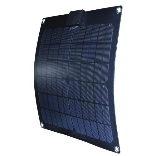 Nature Power 15W Semi Flexible Solar Panel - 12v Alternative Energy Nature Power- The Cabin Depot Off-Grid Off Grid Living Solutions Cabin Cottage Camp Solar Panel Water Heater Hunting Fishing Boats RVs Outdoors
