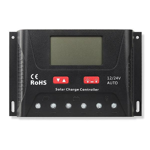 SRNE 30 Amp PWM Charge Controller  The Cabin Depot- The Cabin Depot Off-Grid Off Grid Living Solutions Cabin Cottage Camp Solar Panel Water Heater Hunting Fishing Boats RVs Outdoors