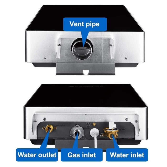 Camplux 12L High Capacity Indoor Tankless Water Heater — The Cabin Depot
