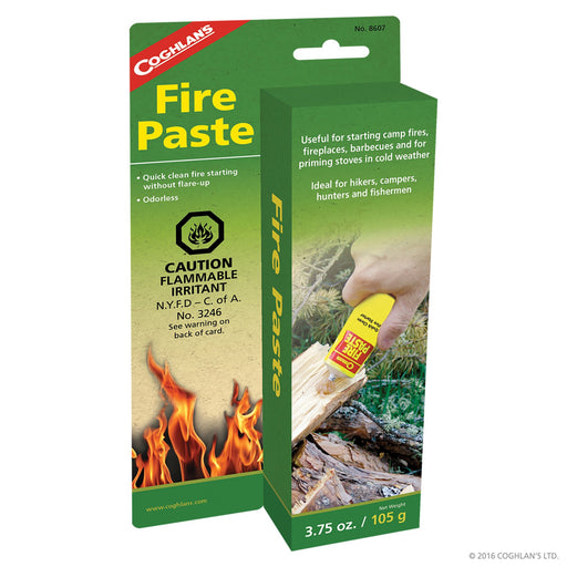 Coghlans Fire Paste Camping / Outdoors Coghlans- The Cabin Depot Off-Grid Off Grid Living Solutions Cabin Cottage Camp Solar Panel Water Heater Hunting Fishing Boats RVs Outdoors