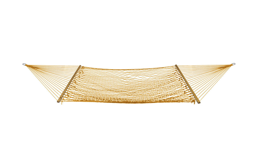 Bliss - 2 Person Classic Cotton Rope Hammock Leisure Bliss- The Cabin Depot Off-Grid Off Grid Living Solutions Cabin Cottage Camp Solar Panel Water Heater Hunting Fishing Boats RVs Outdoors