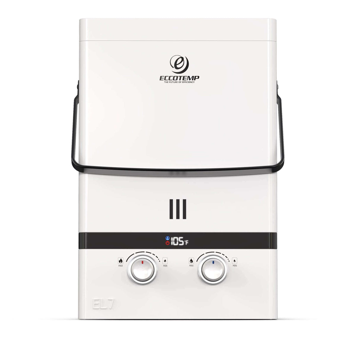 Eccotemp Luxé 1.85 GPM 52K BTU Outdoor Portable Tankless Water Heater — The  Cabin Depot