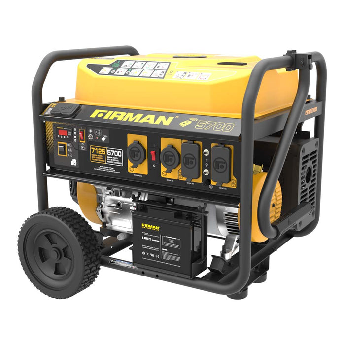 FIRMAN Generator P05703 Performance Series 7125W/5700W Remote/Electric/Recoil Start