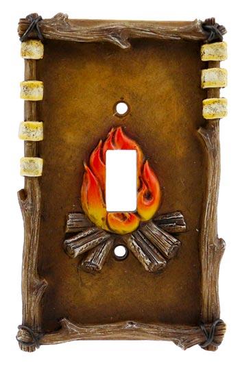 Switch Plate Cover single - Campfire