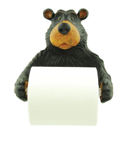 Willie Bear Wall Mount Toilet Paper Holder  The Cabin Depot- The Cabin Depot Off-Grid Off Grid Living Solutions Cabin Cottage Camp Solar Panel Water Heater Hunting Fishing Boats RVs Outdoors