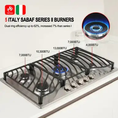 Gasland chef cooktop deals