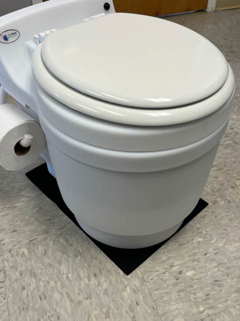 Non-Skid Silicone Toilet Mat for Laveo Portable Toilet