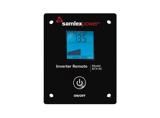 Samlex NTX-1000-12 Pure Sine Wave 1000 Watt Inverter with Remote