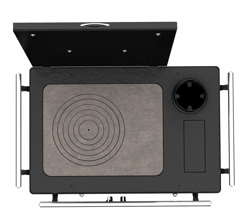 Wood Cook Stove top View