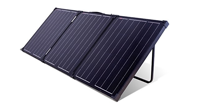 150 Watt Portable 12V Folding Solar Panel Kit Alternative Energy The Cabin Depot- The Cabin Depot Off-Grid Off Grid Living Solutions Cabin Cottage Camp Solar Panel Water Heater Hunting Fishing Boats RVs Outdoors