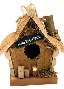 Birdhouse Log Mini Assorted