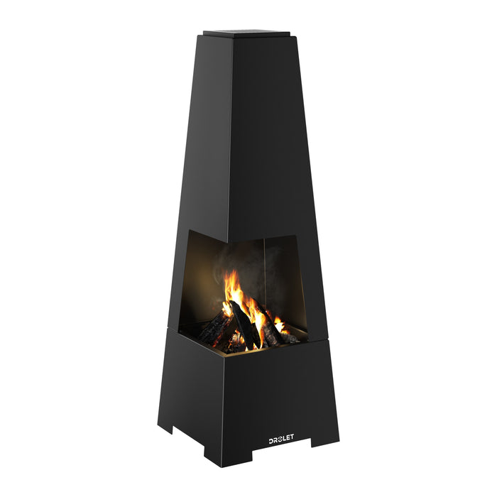 Outdoor Drolet Wood Burning