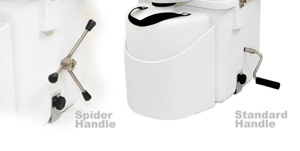 Nature’s Head + Dry Composting Toilet with Standard Crank Handle